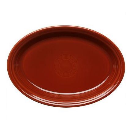 Homer Laughlin China Fiesta&reg; Paprika 13-5/8" Platter