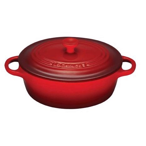 Le Creuset Red 12 Oz Oval Mini Cocotte