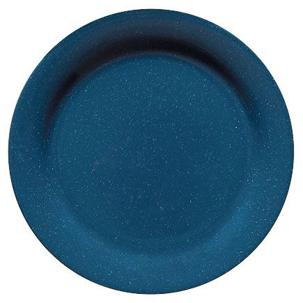 G.E.T. 9" Texas Blue Round Plate