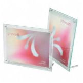 Deflecto Superior Image&reg; Beveled Edge 5 x 7" Sign Holder