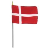 Riverside Mfg. Rayon 4 x 6" Denmark Flag