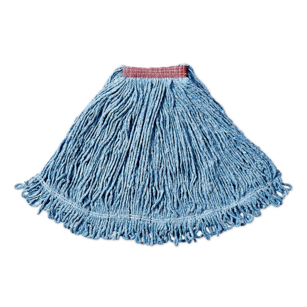 Rubbermaid Super Stitch&reg; Blue Blend Mop Head w/ 1" Headband