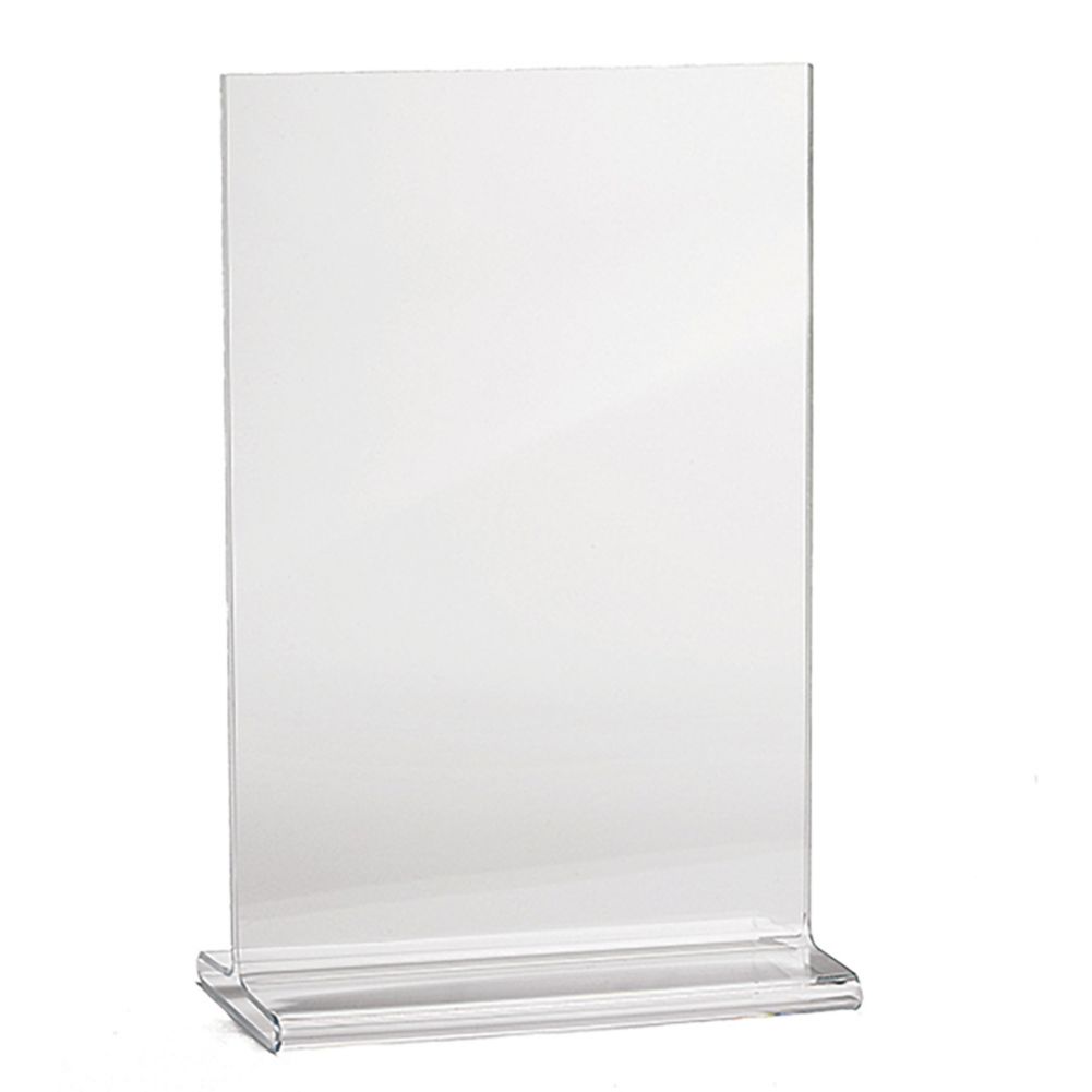 Tablecraft Two Sided Acrylic Menu Holder