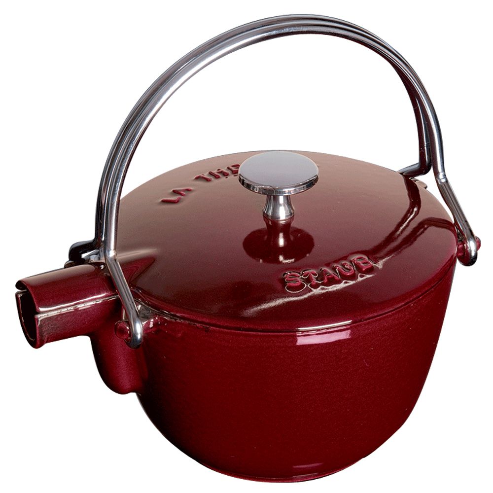 Staub USA Grenadine 1 Qt Round Teapot Kettle