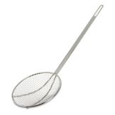 Carlisle&reg; 7" Nickel Plated Wire Mesh Skimmer