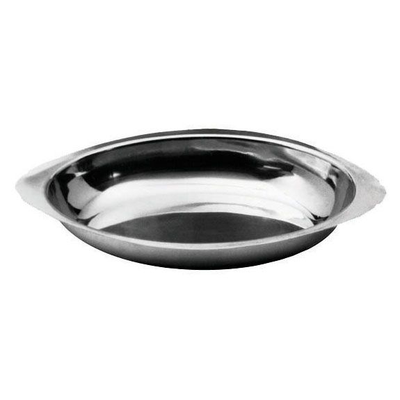 Johnson-Rose 8 Oz. Stainless Steel Au Gratin Dish