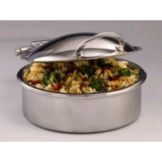 D.W. Haber S/S Rectangular Hinged 4 Qt Grill Chafer