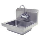 Advance Tabco S/S Economy Wall-Mount Hand Sink w/ Gooseneck Faucet