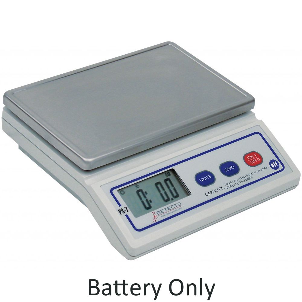 Detecto Scale Battery for PS-7 Digital Portion Scale