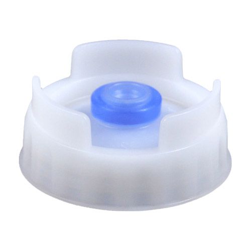 Fundamental Designs Blue Large Valve Dispenser Cap / Bag of 6