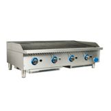 Globe Food Equipment Countertop 48" S/S Radiant Gas Charbroiler