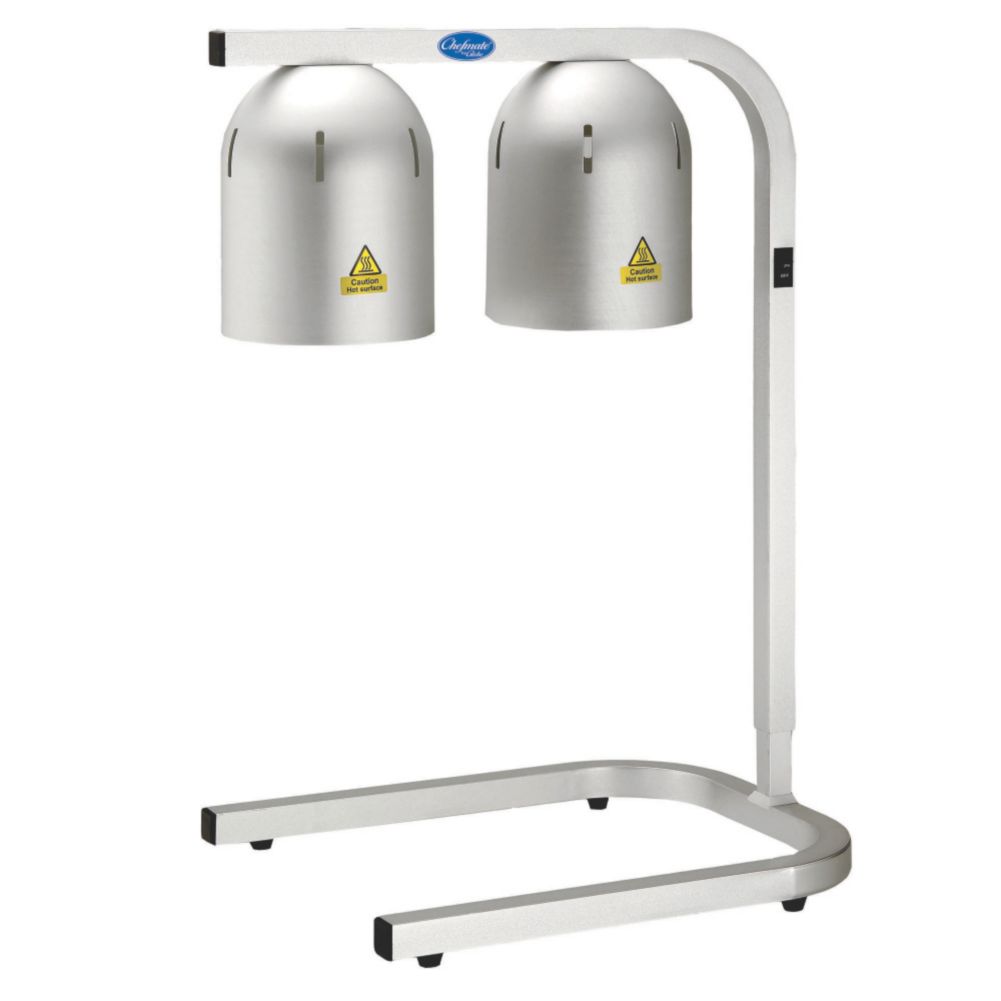 Globe Food Equip. Chefmate&reg; Freestanding Food Warming Lamp