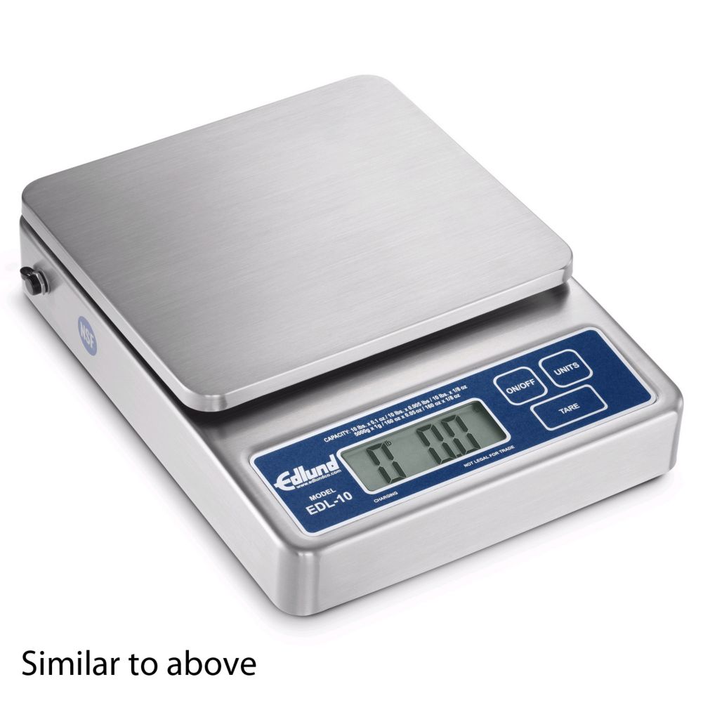 Edlund Multi-Function Heavy Duty 220-V 10 Lb. Digital Scale