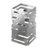 Rosseto&reg; 6"x12" Stainless Steel Multi-Level Riser