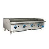 Globe Food Equipment Countertop 48" Char Rock Gas Charbroiler