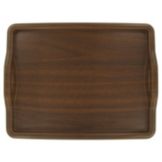 Wescon Continental Walnut Woodgrain 18 x 14" Tray