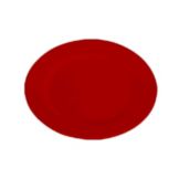 Bugambilia Red Bamboo 8" Round Plate
