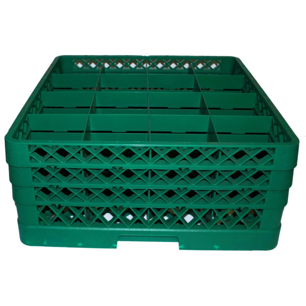 Vollrath Traex&reg; Rack-Master&reg; 16-Compartment Full-Size Cup Rack