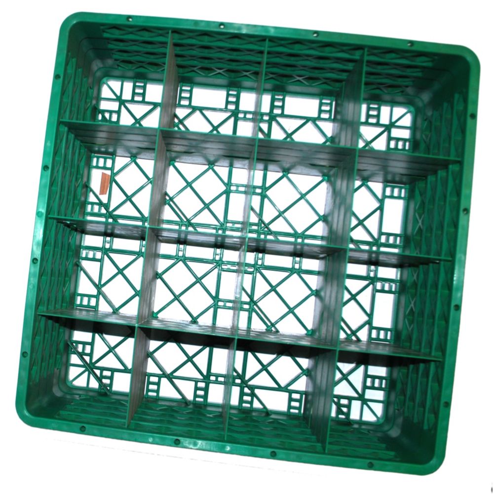 Vollrath Traex&reg; Rack-Master&reg; 16-Compartment Full-Size Cup Rack