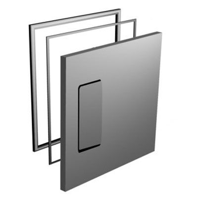True S/S Recessed Handle Right Door for TPP-67D-2 Pizza Prep Table