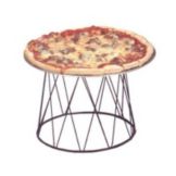 American Metalcraft Contempo&trade; Black Drum 7"H Pizza Stand