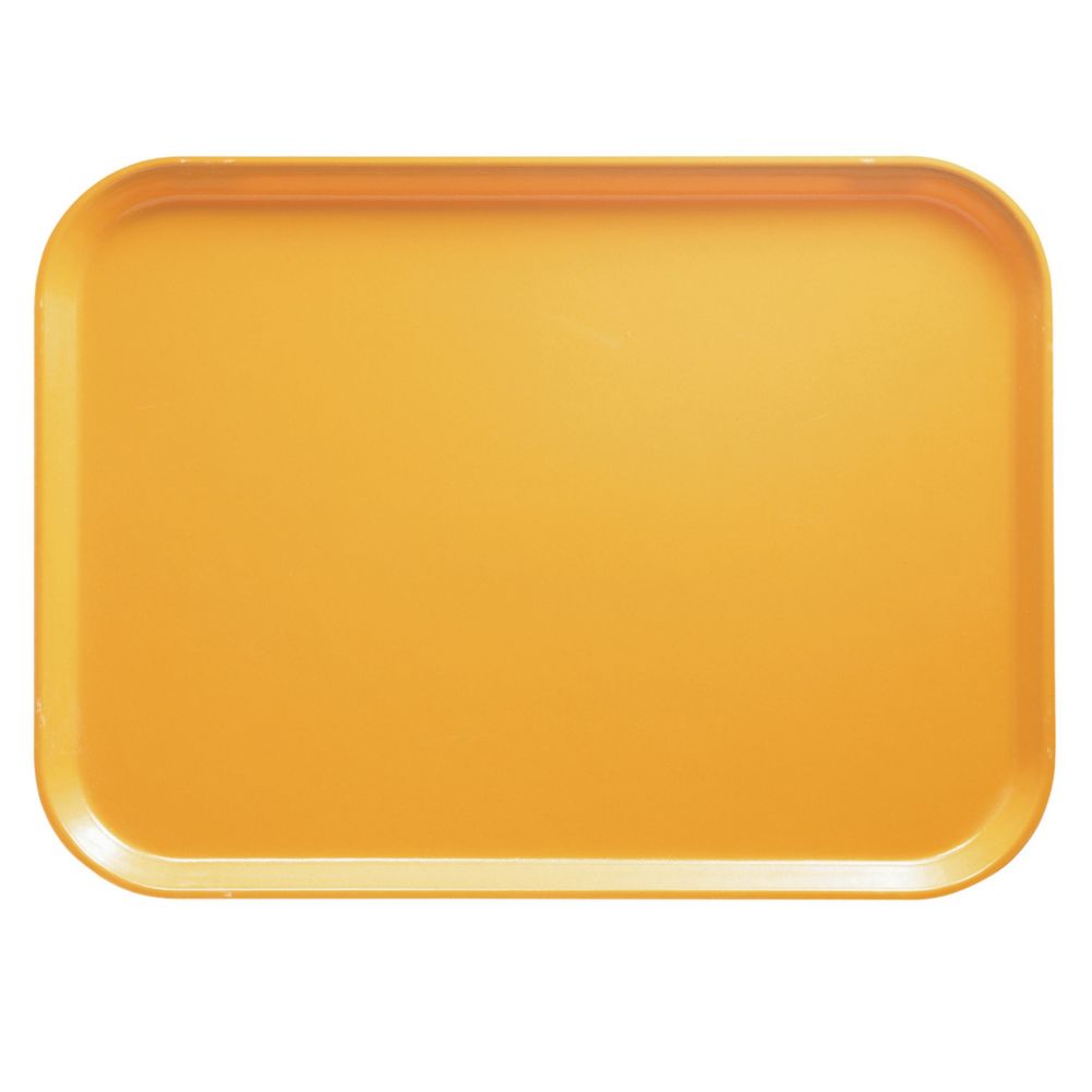 Cambro Tuscan Gold Low-Profile Rim 8 x 10" Rect. Camtray&reg;