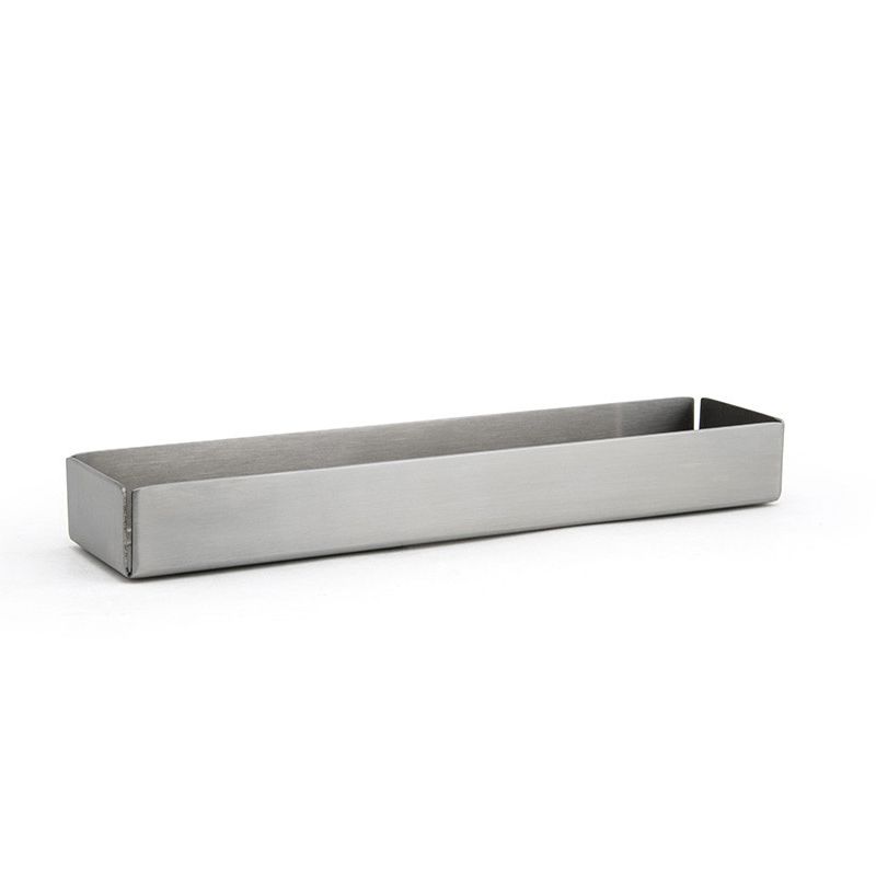 Front Of The House Brushed S/S 8&frac12;" Rectangle Holder