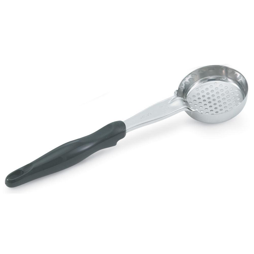 Vollrath Hvy-Duty Round Bowl 5 Oz. Perf. Spoodle&reg; w/ Black Handle