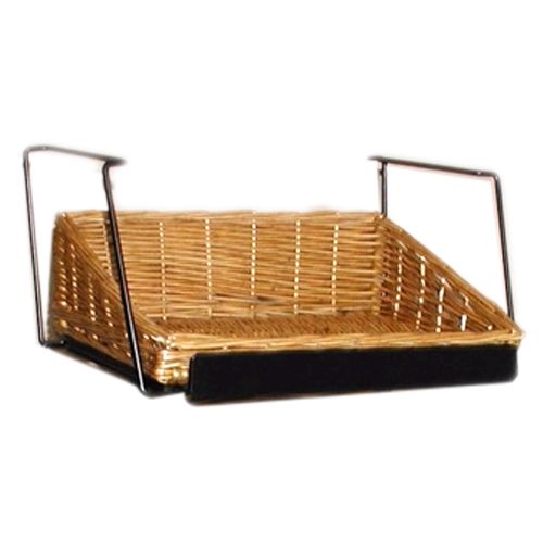 Mobile Merchandisers Stackable One-Tier Merchandiser w/ Basket