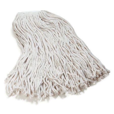 Carlisle Flo-Pac&reg; Natural #32 X-Large Cut End Cotton Mop Head