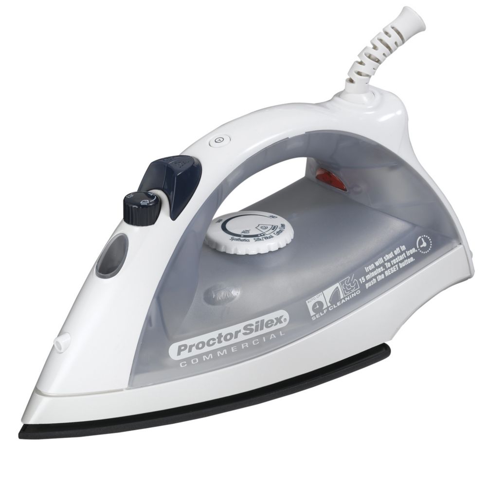 Proctor Silex Commercial Hospitality Lightweight Nonstick Iron