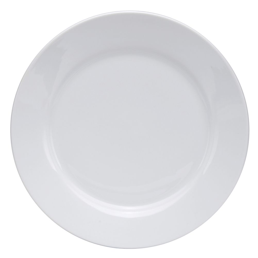 Oneida&reg; 11" Round Porcelain White Plate