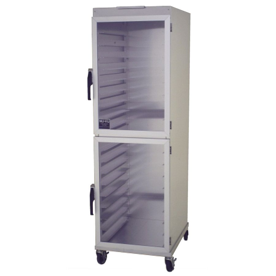 NU VU&reg; Aluminum Enclosed Tall Bread Holding Cabinet