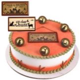 Bakery Crafts&reg; Live To Hunt Assorted Adornments