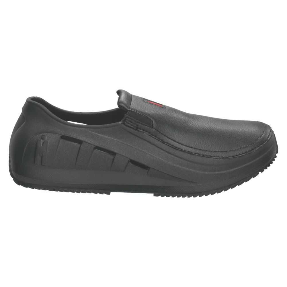 MOZO&reg; Sharkz Black Size 12 Men's Kitchen Shoe