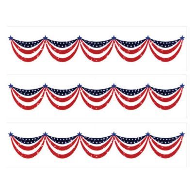 Lucks&trade; Designer Prints&trade; Patriotic Banner