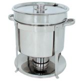 Update International S/S 11 Qt Contemporary Marmite Soup Chafer