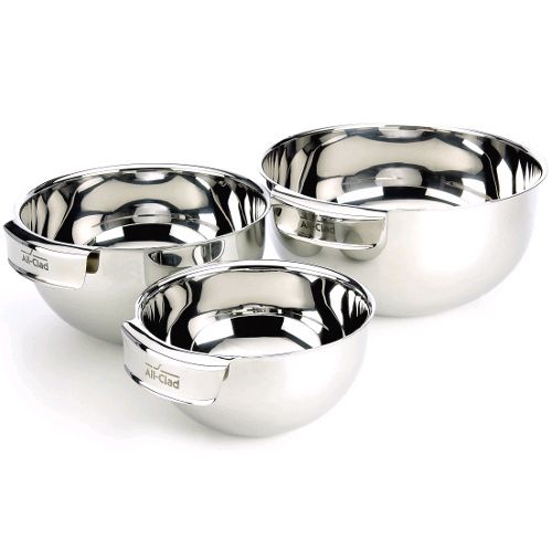 All-Clad Metalcrafters S/S 3-Piece Mixing Bowl Set