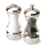 Olde Thompson Monterey Acrylic 4-1/2-In. Peppermill / Salt Shaker Set
