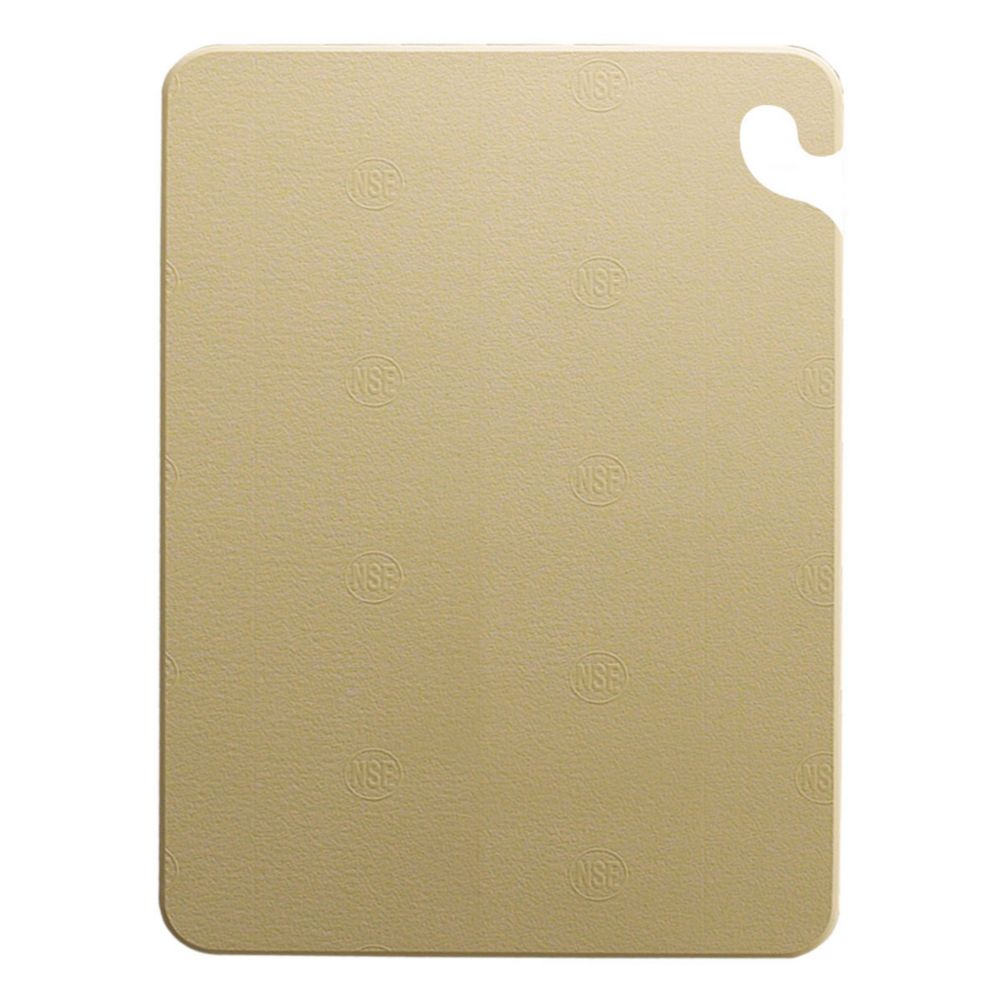 San Jamar&reg; 15" x 20" Brown Cutting Board