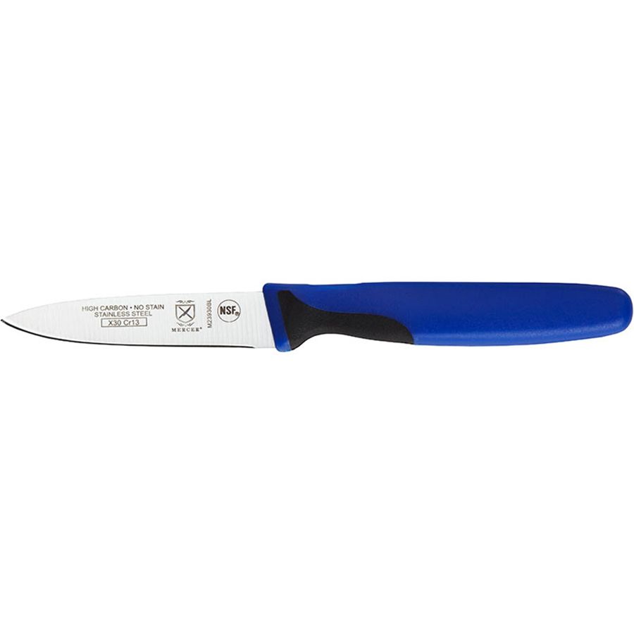 Mercer Cutlery Millennia Primary4&trade; Blue 3" Paring Knife