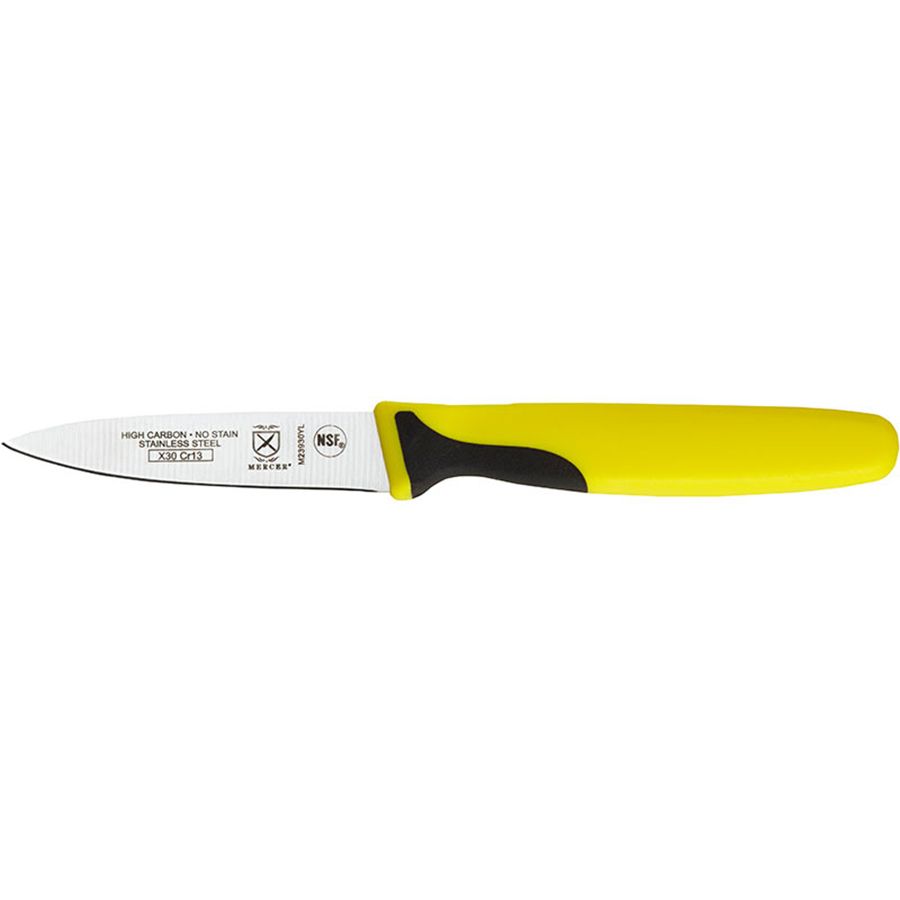 Mercer Cutlery Millennia Primary4&trade; Yellow 3" Paring Knife