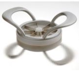 Focus Foodservice Curved Handle 8-Section 7 x 4-1/4" Apple Corer