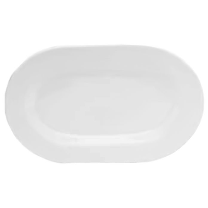 Schonwald Connect 13-1/4" x 8-5/8" White Oval Platter
