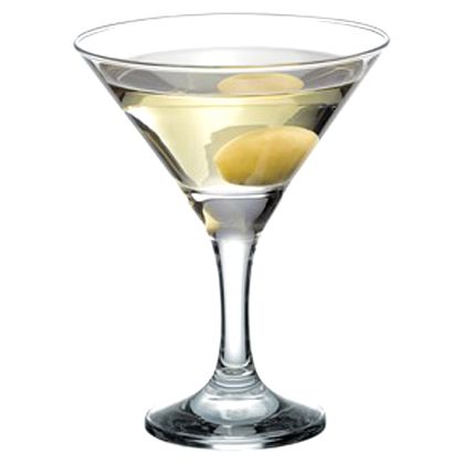 Cardinal Elemental 6-1/2 Oz. Bistro Martini Glass