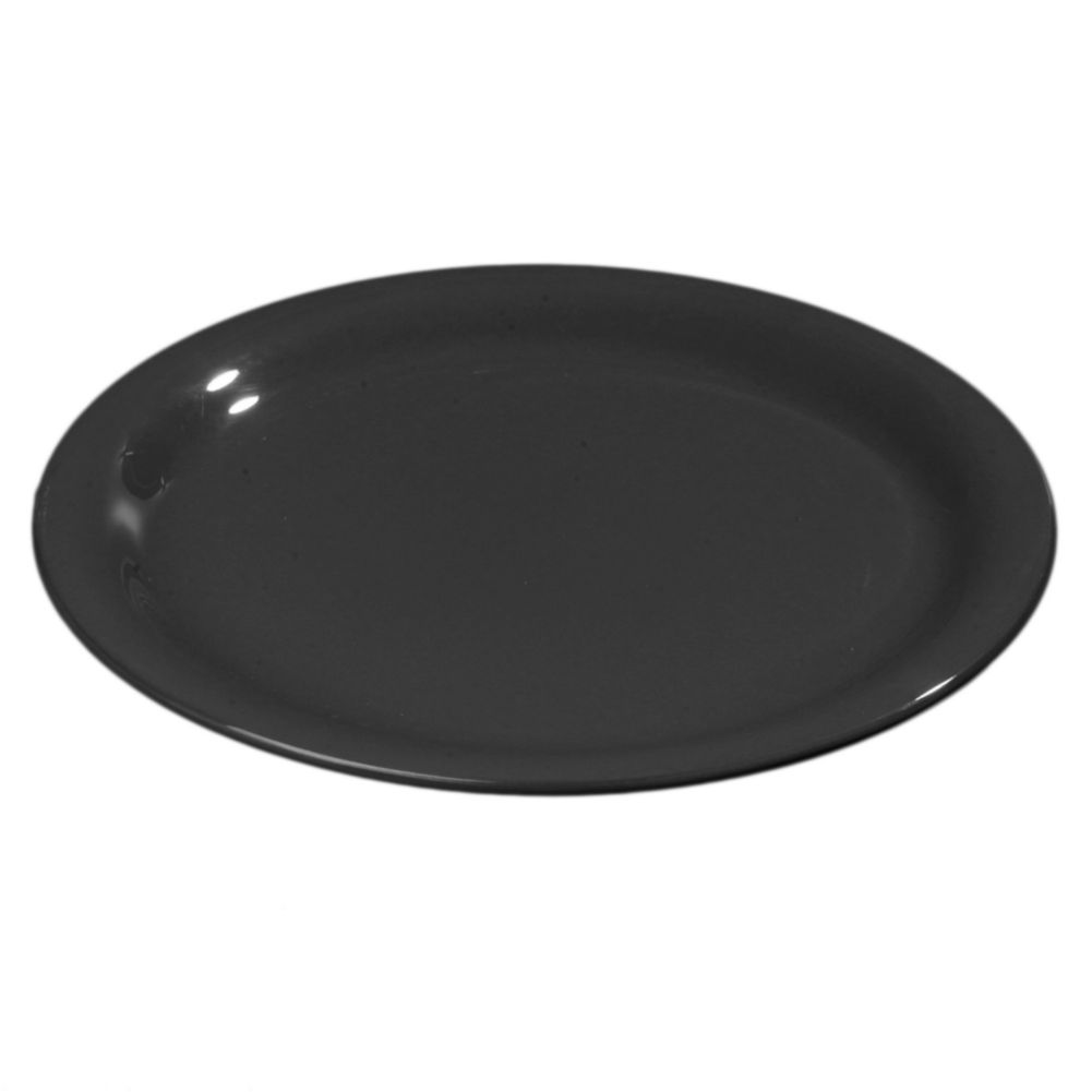 Carlisle 6-1/2" Black Sierrus Narrow Plate