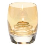 Hollowick Gold Lustre Contour Votive Candle Holder