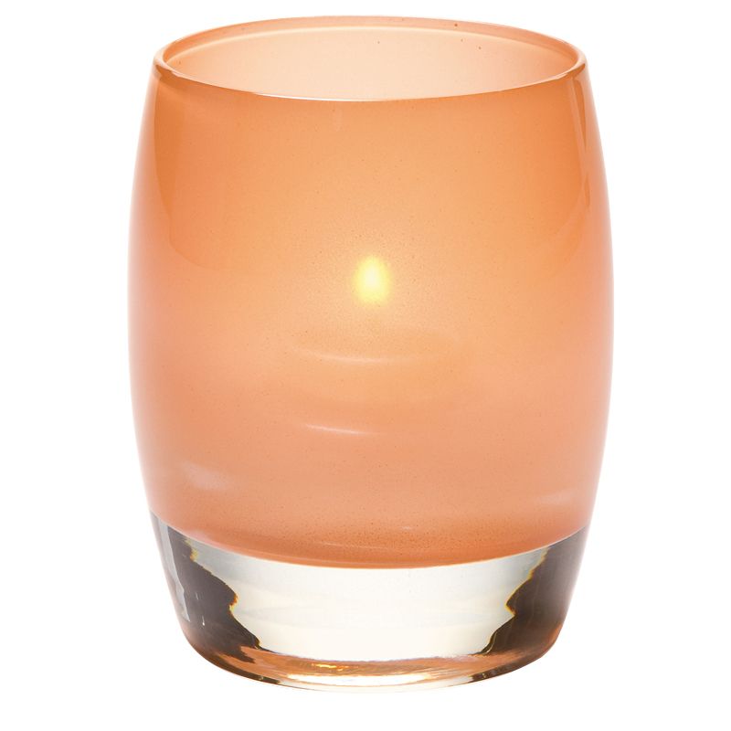 Hollowick Satin Terra Cotta Contour Votive Candle Holder