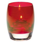 Hollowick Ruby Lustre Contour Votive Candle Holder