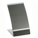 Tablecraft Curved Acrylic 5-1/2" x 8-1/2" Menu Holder